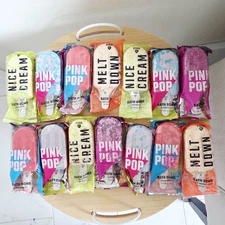 RANDOM LOT OF 6 PINK VICTORIA'S SECRET POPSICLE BATH BOMB NEW