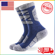 1 Pair Mens Winter Heavy Duty Heated Thermal Warm Socks Insulated Boot Sox