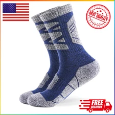 1 Pair Mens Winter Heavy Duty Heated Thermal Warm Socks Insulated Boot Sox