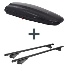 Dachbox G3 Arjes 480 + Dachträger Menabo Tiger für BMW 5er Touring Typ G31 TOP