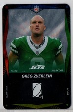 2025 NFL UNO Elite Core 192 Greg Zuerlein WILD Card Jets RARE SSP