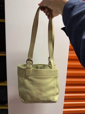 Vintage Coach Waverly Soho buckle bag 4157 leaf lime green