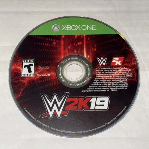 WWE 2K19 Microsoft Xbox One - GAME DISC ONLY