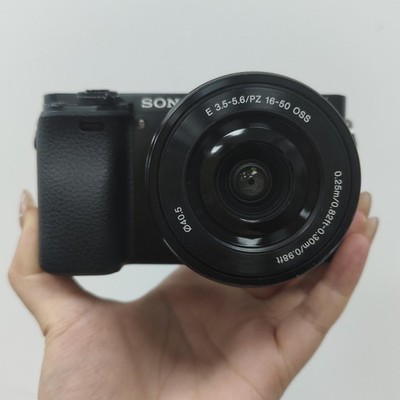 Sony Alpha a6000 24.3MP Mirrorless Digital Camera w/16-50mm OSS Lens English