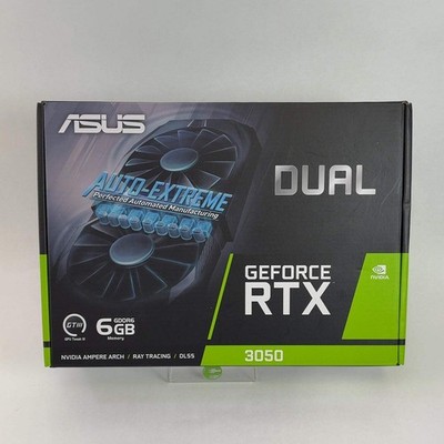 New Asus GeForce RTX 3050 Dual 6GB GDDR6 Graphics Card 90YV0K61-M0AA00