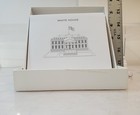 Metal Earth White House 3D Steel Sheet Model Kit, Unassembled, Silver — photo 2