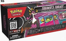 Pokemon TCG Trainer's Toolkit Box Case Of 6 2025 Sealed New PRESALE 11/14