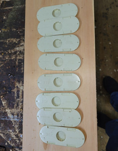 Bee Escape Lot of 9 White