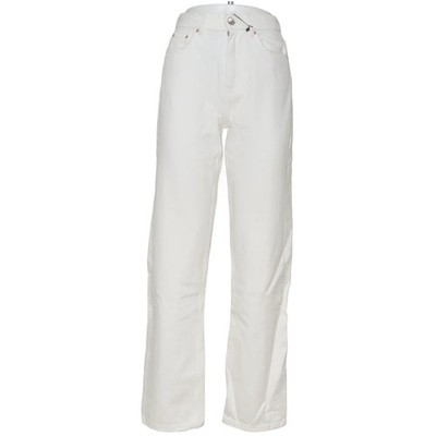 Perfect Jeans Gina Tricot, Jeans, Größe: 32, Weiß, Baumwolle, Einfarbig #yle