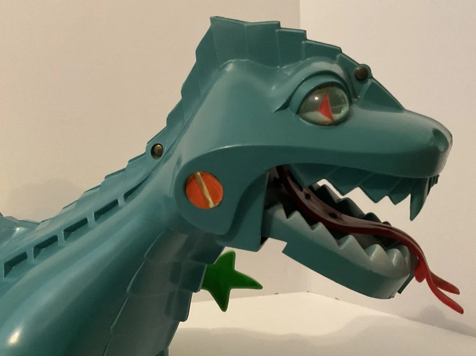 ВИНТАЖНАЯ ИДЕАЛЬНАЯ ИГРУШКА ДИНОЗАВР KING ZOR НА БАТАРЕЙКАХ С ШАРИКАМИ ХОРОШИЙ ДИСПЛЕЙ 1962 - Изображение 2 из 4