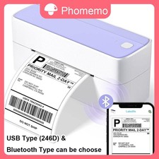 Imagen de Phomemo bluetooth Thermal Shipping Label Printer usb Small Business or 4x6 label