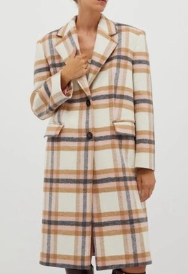   Mantel Over Max&Co by MAX MARA In Lana Long Wool White Coat IT42_FR40_DE38