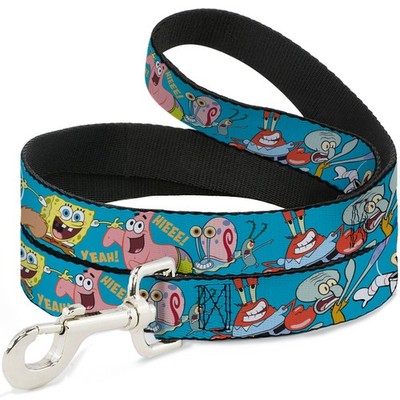 Dog Leash SpongeBob SquarePants and Friends Poses Blue (US IMPORT)