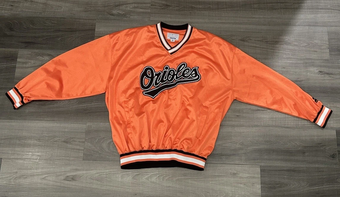 Maillot Baseball Baltimore Orioles Vintage – Vert Et Orange – Majestic – Taille XL