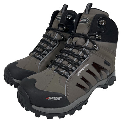 BAFFIN Men's Zone Waterproof Cold Weather Hiking Boots Charcoal Gray Size US 8
