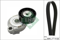 Schaeffler INA Keilrippenriemensatz 529 0375 10 FüR Volvo V70 3 135 XC60 1 SUV 2