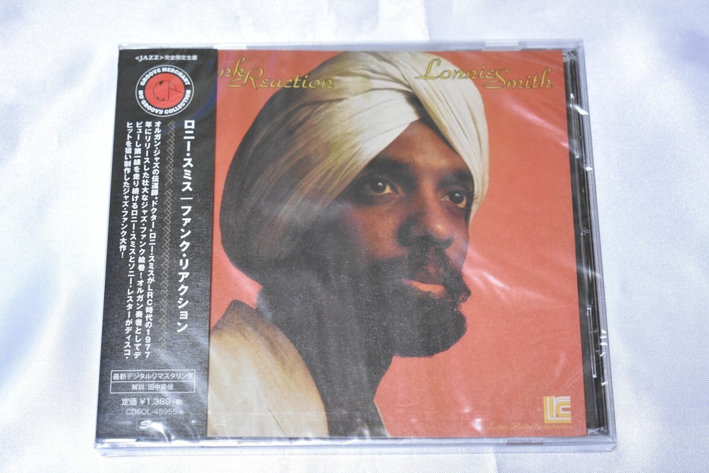 Lonnie Smith-Funk Reaction-CD Remastered Reissue Ltd/Ed Japan