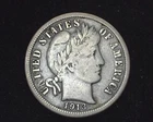 HS&C: 1913 S Barber Dime F - US Coin