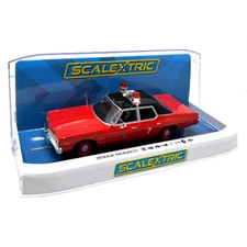 NEW Scalextric Dodge Monaco - Chicago Fire Department 1/32 Slot Car