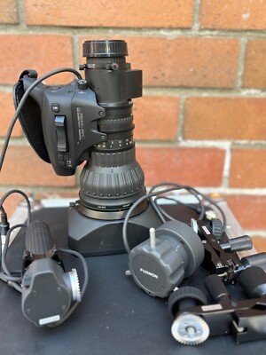 Fujinon UA23x7.6BERD-S10B 4K with Full Servo Remotes | eBay