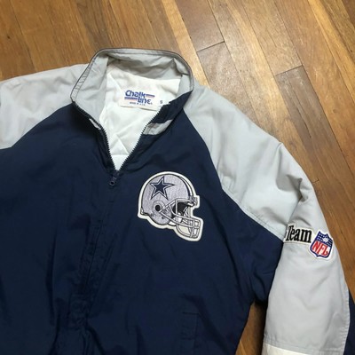 Rare Vintage 80s 90s Chalk Line Dallas Cowboys Satin &hellip;