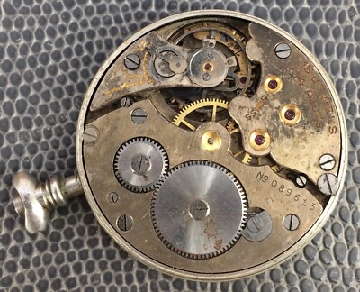 Pocket Watch Champs Elysee Paris Clarte NO Funciona For Parts 39,2 mm 8 Arcade