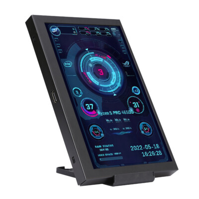 5'' USB Type-C Secondary Screen IPS Display CPU GPU RAM HDD Monitor For AIDA64