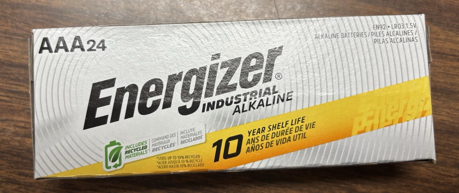 Energizer EN92 Long-Lasting AAA Alkaline Batteries-image