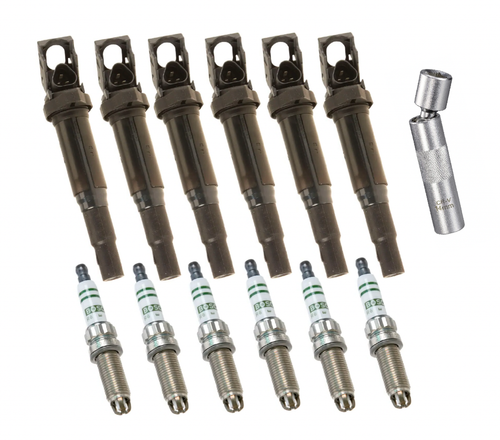 6 x ELDOR Ignition Coils + BOSCH Spark Plugs OEM for BMW N54 Engine | eBay