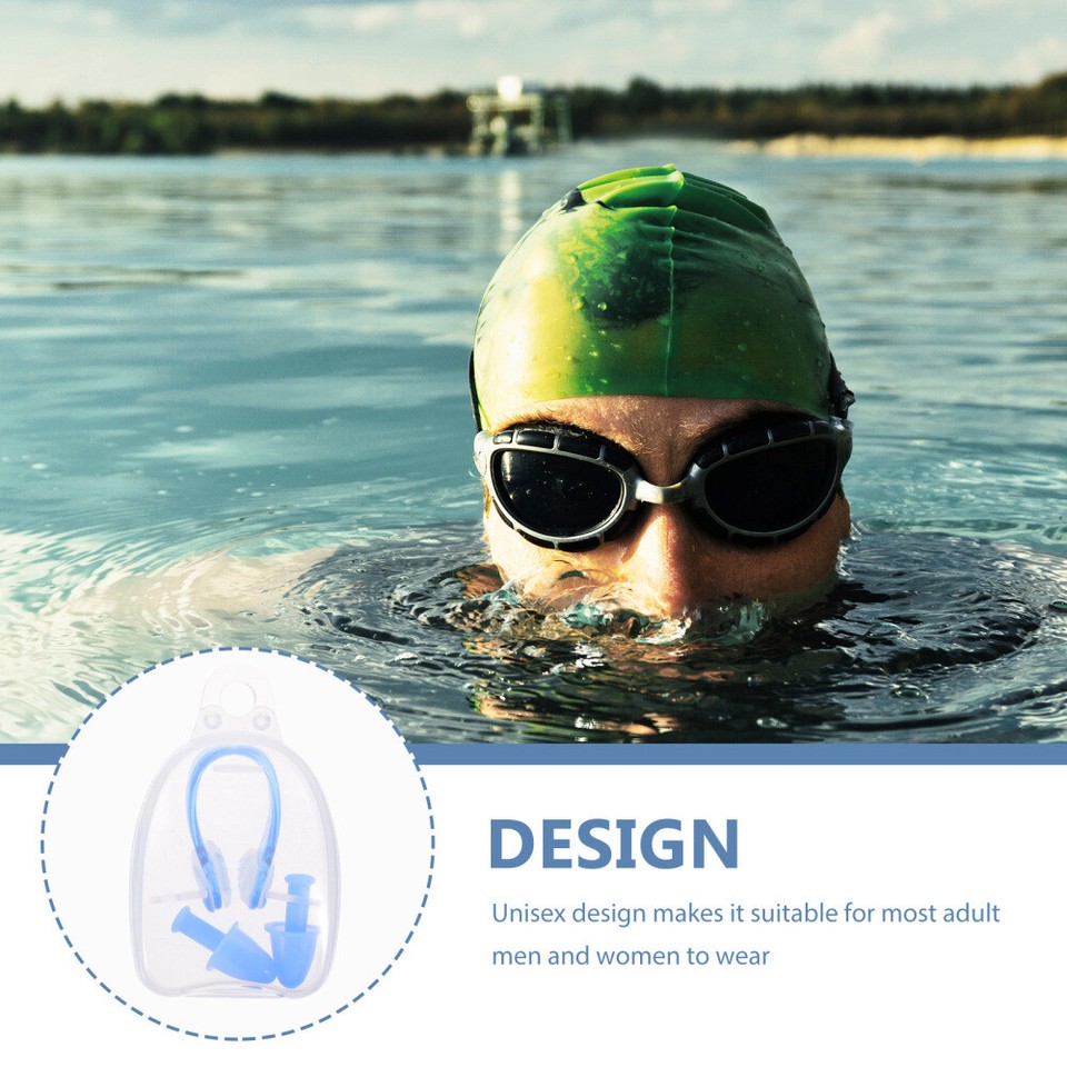 Adult Swimming Gear Nasal Splint Nose Waterproof Earbuds Boxed Delicate