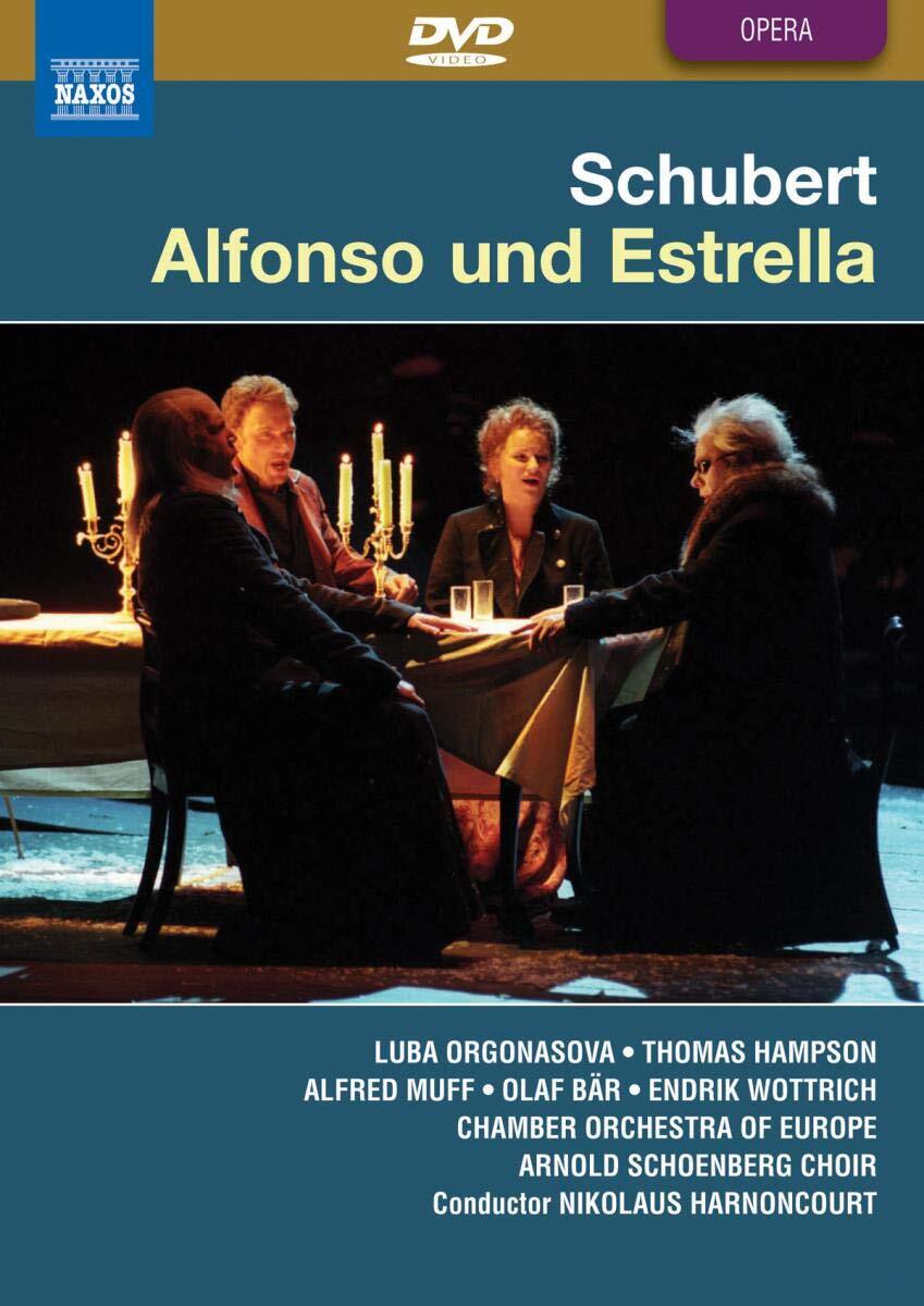 Schubert: Alfonso Und Estrella (DVD) Bar Orgonasova Muff Hampson Wottrich