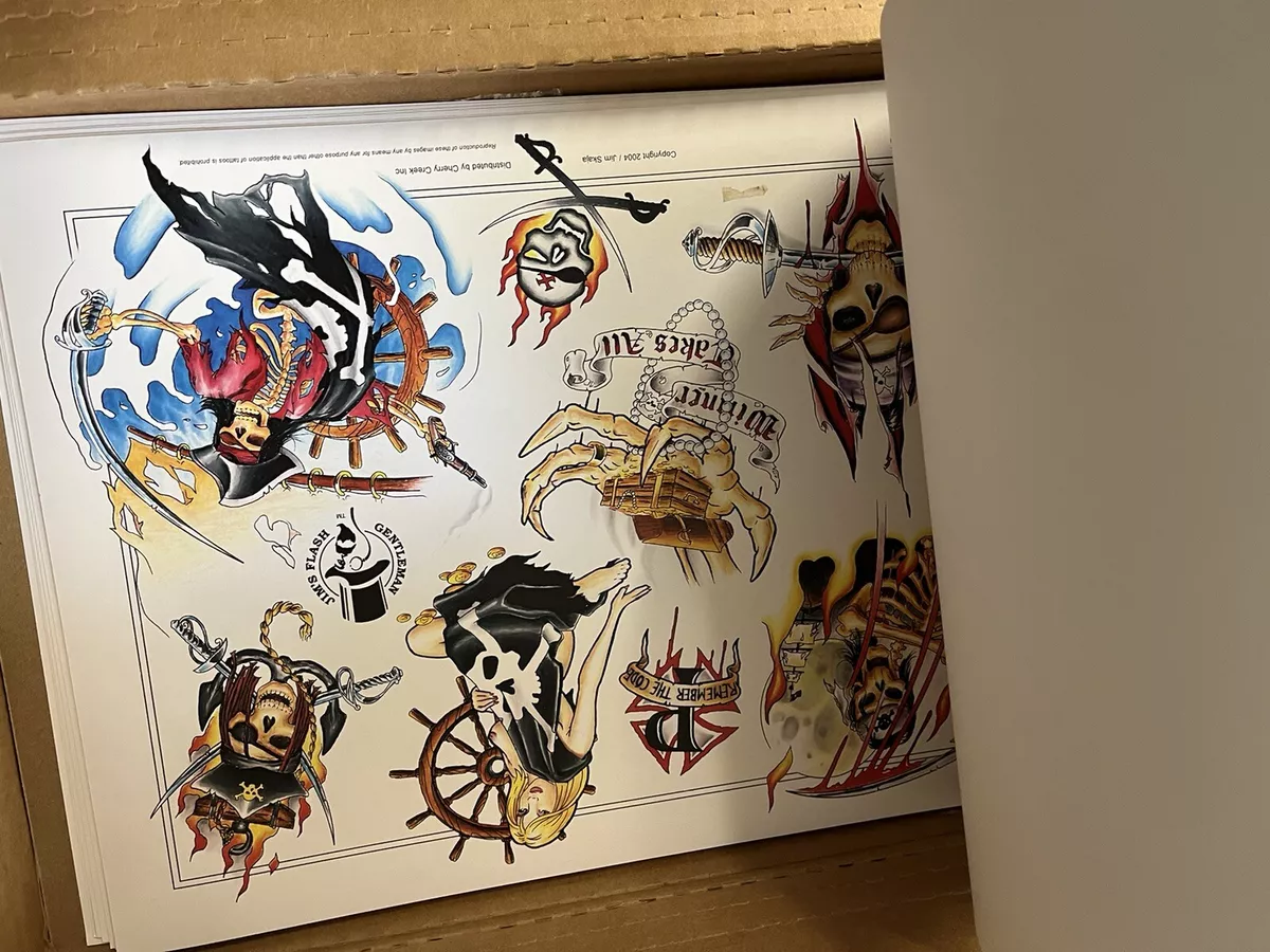 Cherry creek tattoo flash sheets