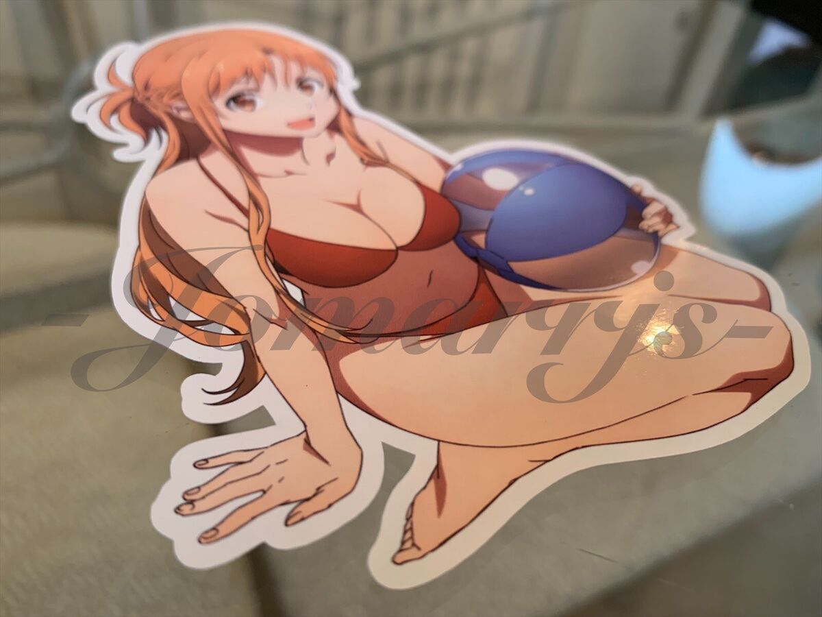 Sword Art Online - Anime- Asuna Yuuki d. Bikini Sun Fun Sticker