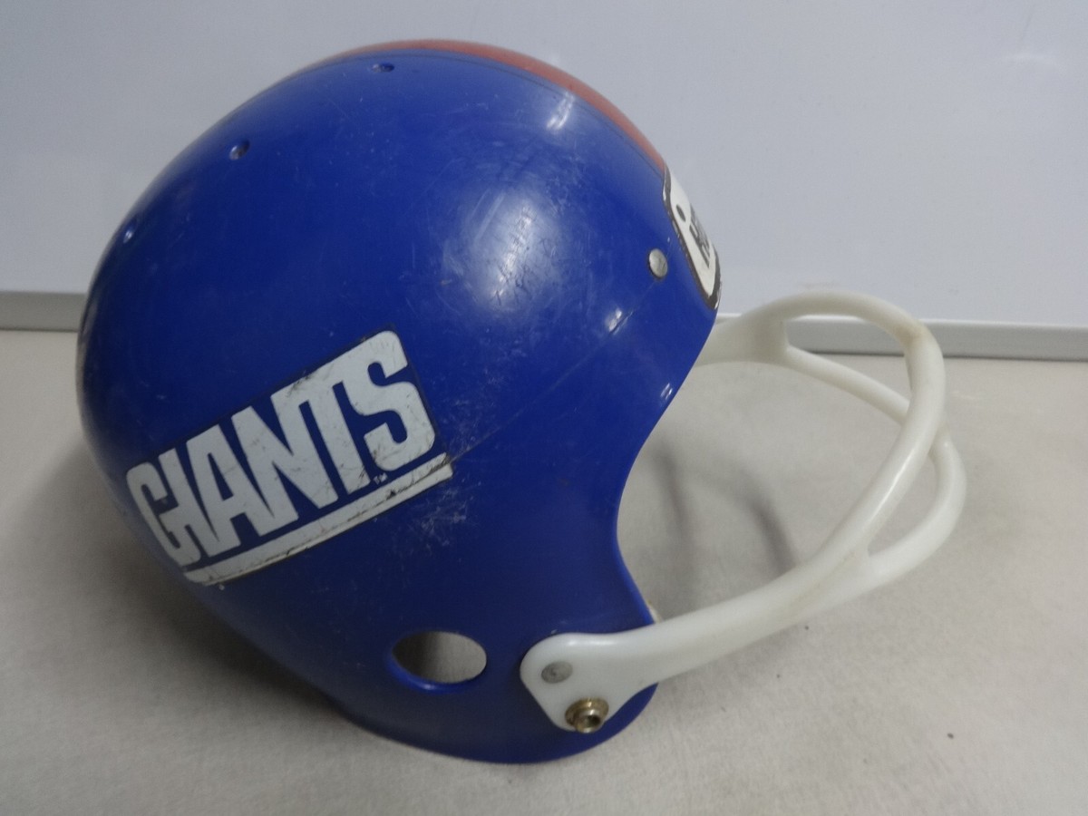 Vintage 60's NFL New York Giants Youth Plastic Novelty Team Helmet By Hutch