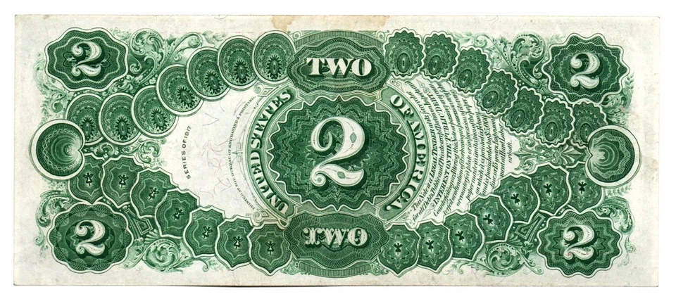Fr. 60 1917 Legal Tender Banknote - Image 2 of 2