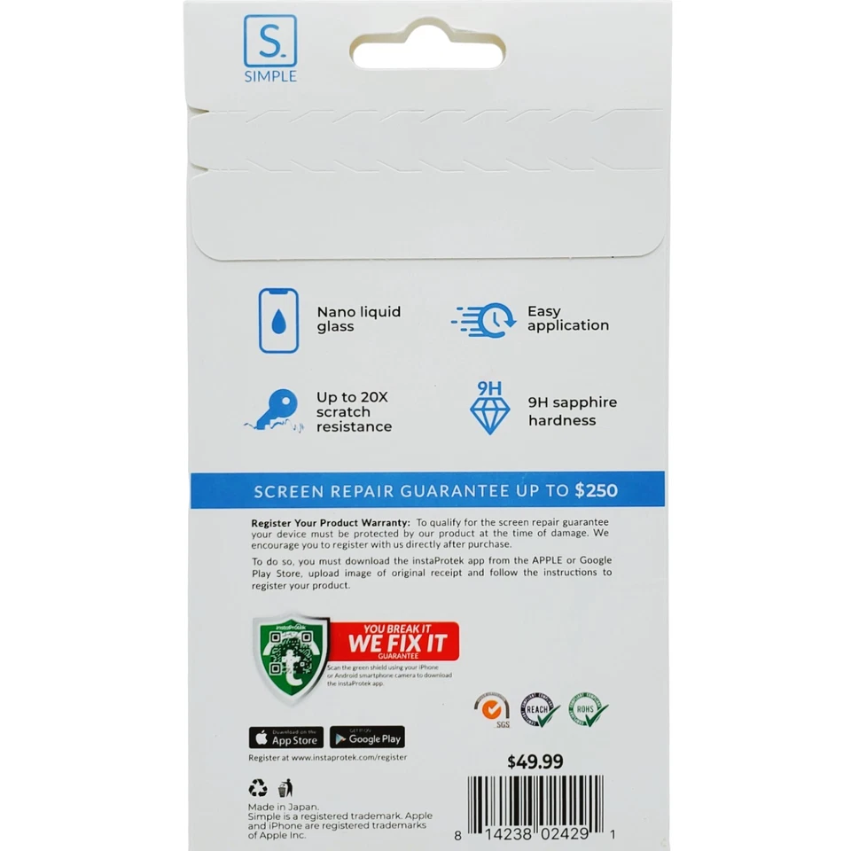 Simple Liquid Glass Screen Protector Scratch Resistant Invisible Coating Devices - Image 2 of 2