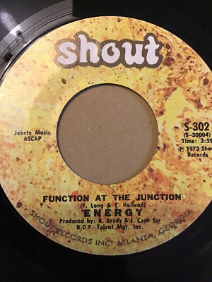 Energy - Function At The Junction / Better Not Live Outside Your Heart - M-