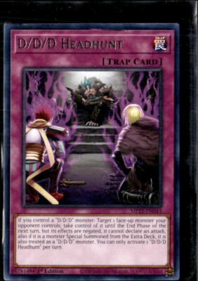 D/D/D Headhunt MP23-EN043 1st Edition LP