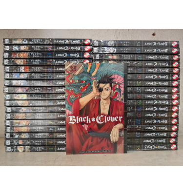 Black Clover Manga by Yuki Tabata [Vol. 1-35] LOOSE SET English Free Shipping
