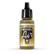 Vallejo Model Air Color 71.081 - Panzer Dunkelgelb - 1973 - 17 Ml