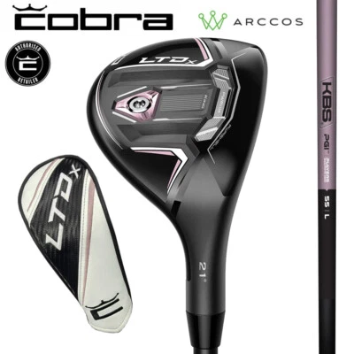 Para mujer Cobra LTDx Hybrid Woods KBS PGI 55 - ¡NUEVO! 2022 (Inc H/Cover)