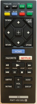New RMT-VB100U Remote for Sony Blu-ray DVD Player BDP-S1500 BDP-S3500 BDP-BX150