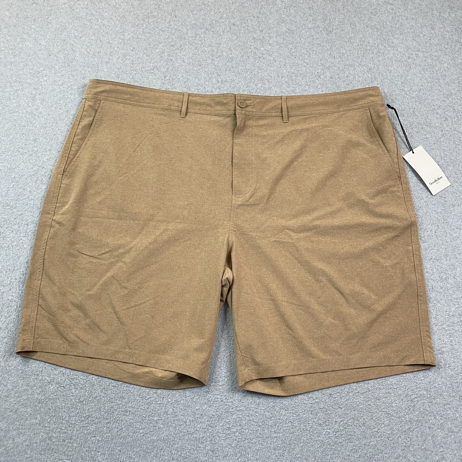 Goodfellow & Co Mens Hybrid Stretch Chino Shorts Size 48 NWT Drawstring