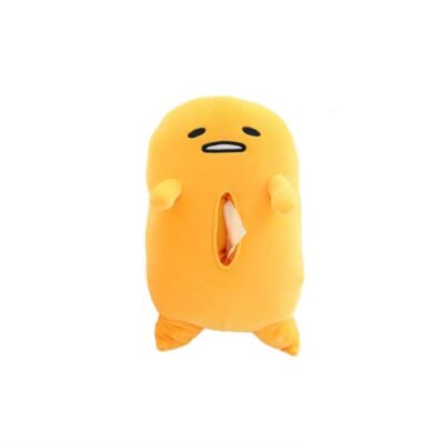 wesky Gudetama Tissue Case Plush Car Tissue Box Sanrio 