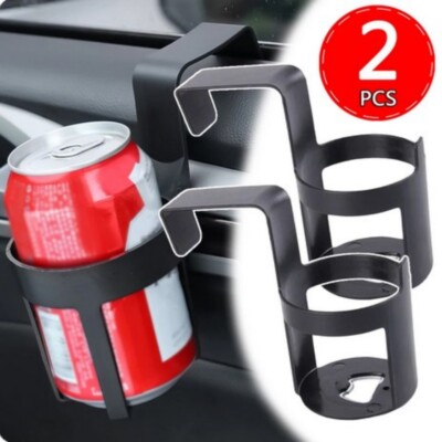 2Pcs Car Cup Holder Drink Bottle Universal Door Window Mount Stand ...