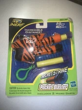 Nerf Secret Strike Pocket Blaster Tiger Stripes 2001 Oddzon Vintage RARE Sealed