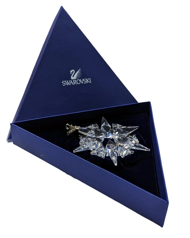 Ciondolo Natale Chistmas Ornament SWAROVSKI ORIGINALE Cristallo Collezione 2007, fotografia 5 di 6