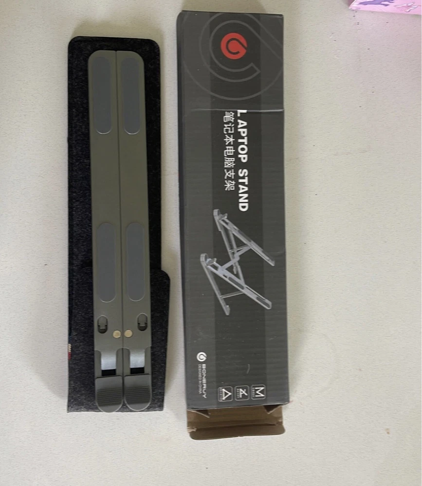 Laptop Stand for Desk, Adjustable Laptop Riser ABS