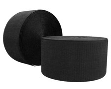 Velcro 6" Inch Wide Black Hook and Loop - Sew On Type - 12 Inches - Uncut