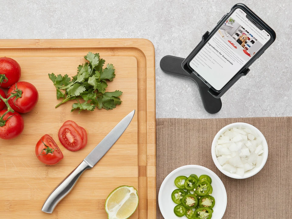 WeatherTech DeskFone XL Soporte ajustable de superficie plana para escritorio y mostrador para teléfono celular Foto 3 de 3